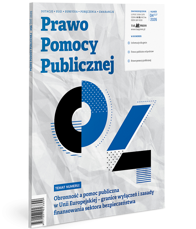Prawo Pomocy Publicznej 4(117)2026