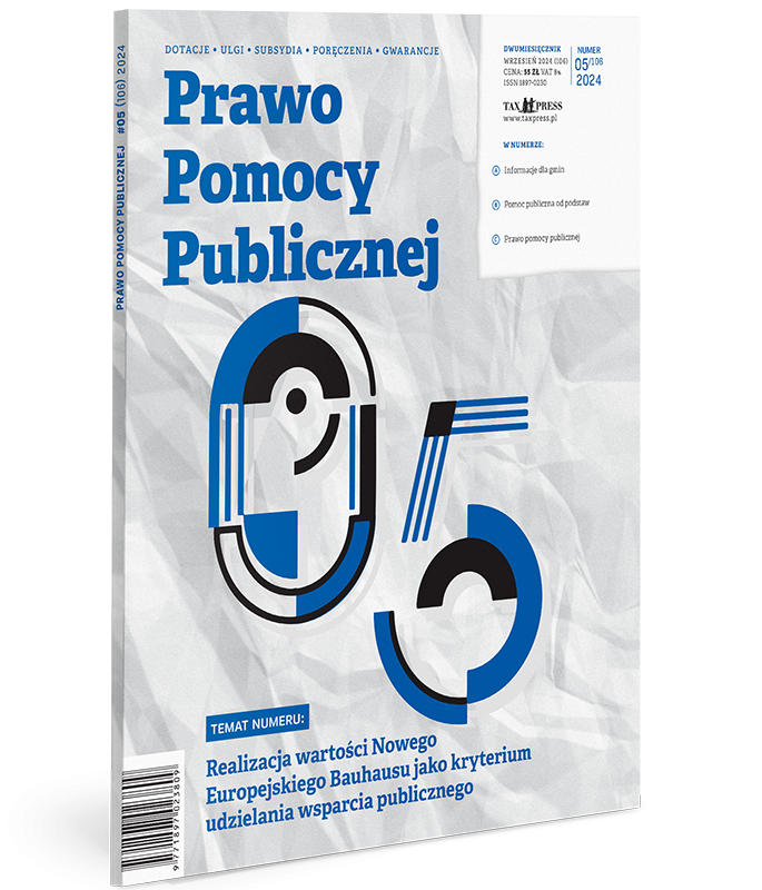 Prawo Pomocy Publicznej 5(106)2024