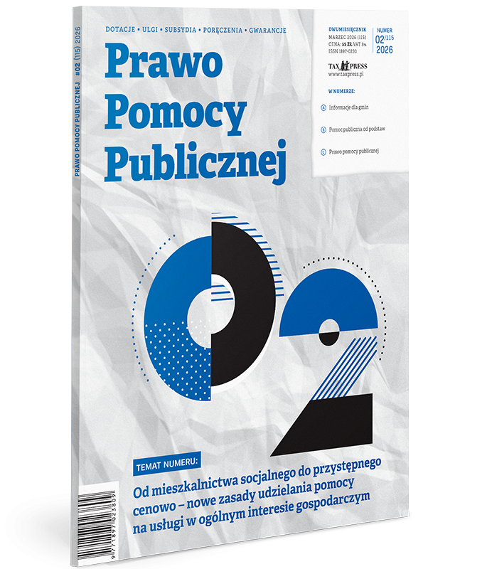 Prawo Pomocy Publicznej 2(115)2026
