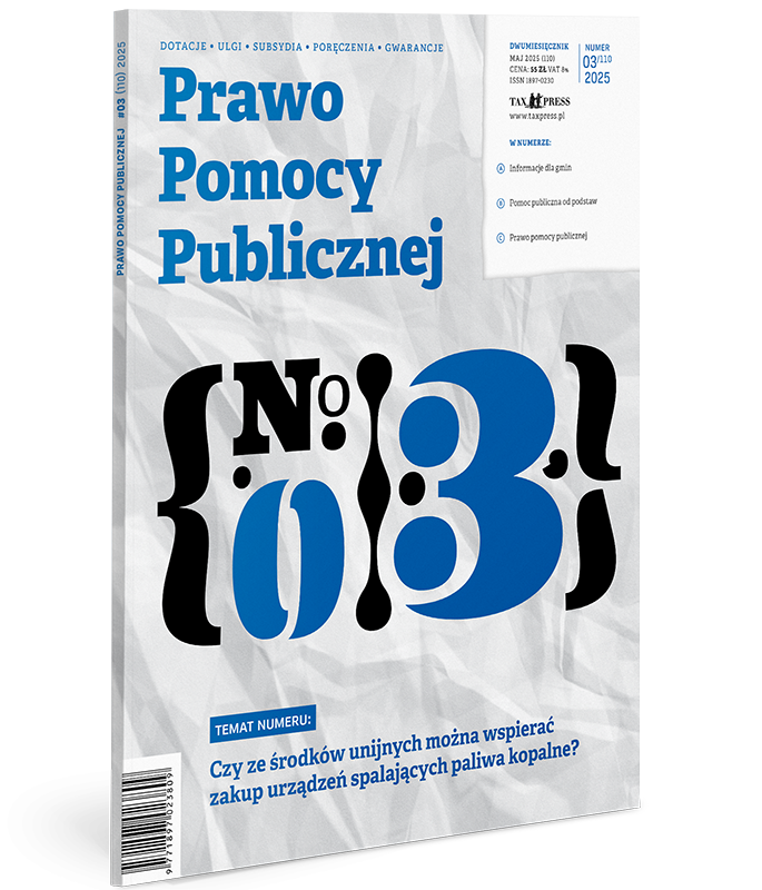 Prawo Pomocy Publicznej 3(110)2025