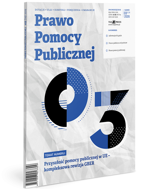 Prawo Pomocy Publicznej 3(116)2026