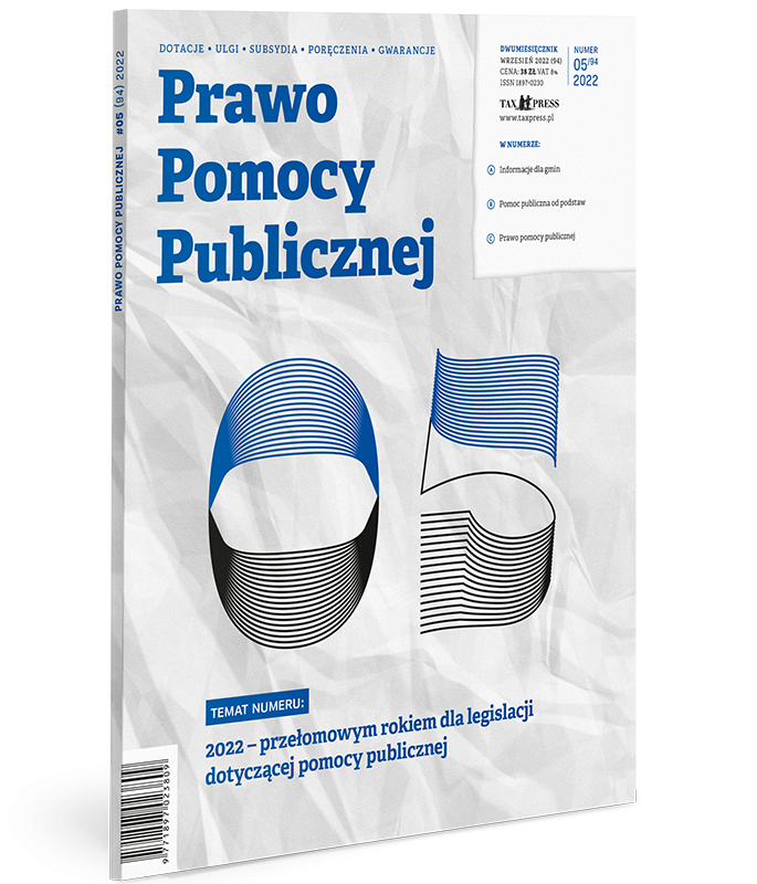 Prawo Pomocy Publicznej 5(94)2022