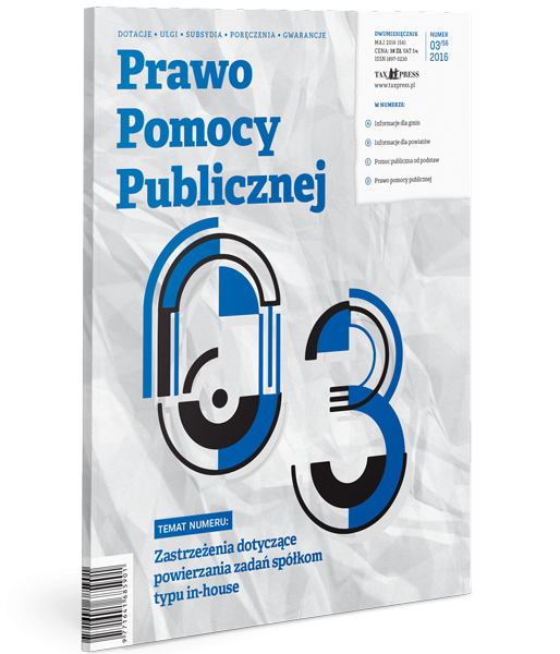 Prawo Pomocy Publicznej 03(56)2016