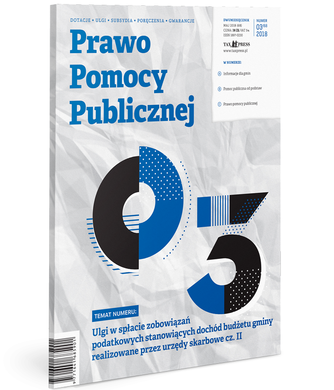 Prawo Pomocy Publicznej 03(68)2018